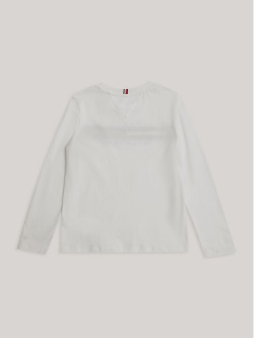 Polera De Niño Flag Rib Insert