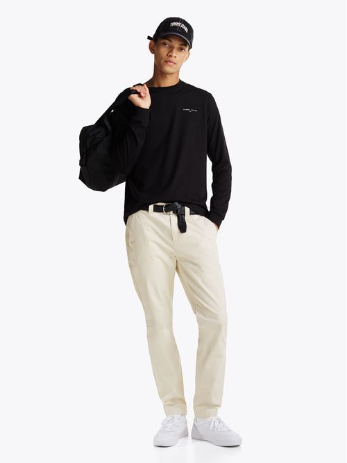 Polera Linear Logo Slim Fit