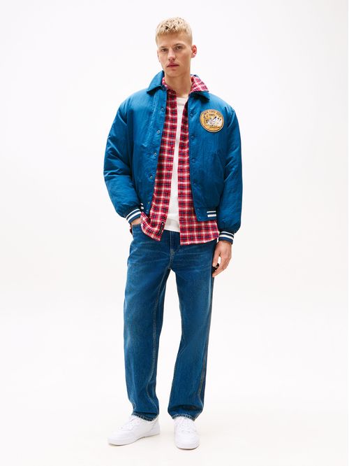 Bomber Con Logo De Parche