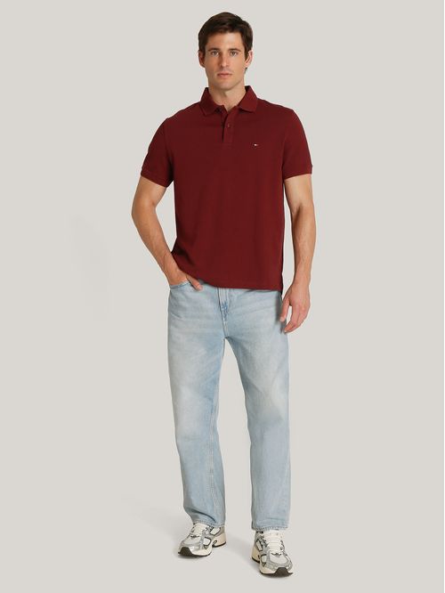 Polo Waffle Con Logo Regular Fit