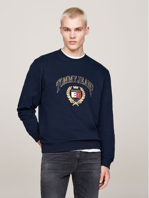 Polerón Preppy Crest Con Logo
