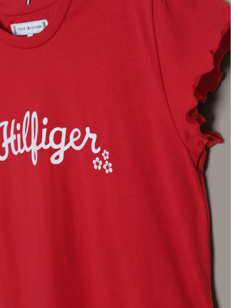 Polera-De-Niña-Con-Logo-Floral