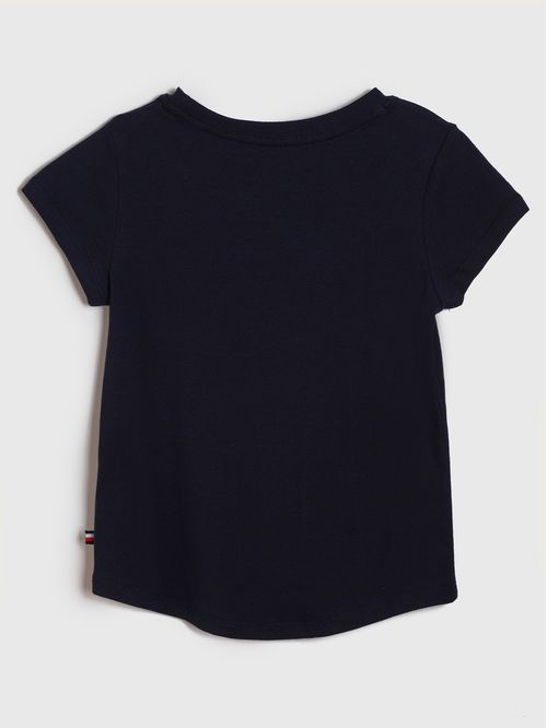 Polera Con Logo De Lentejuelas