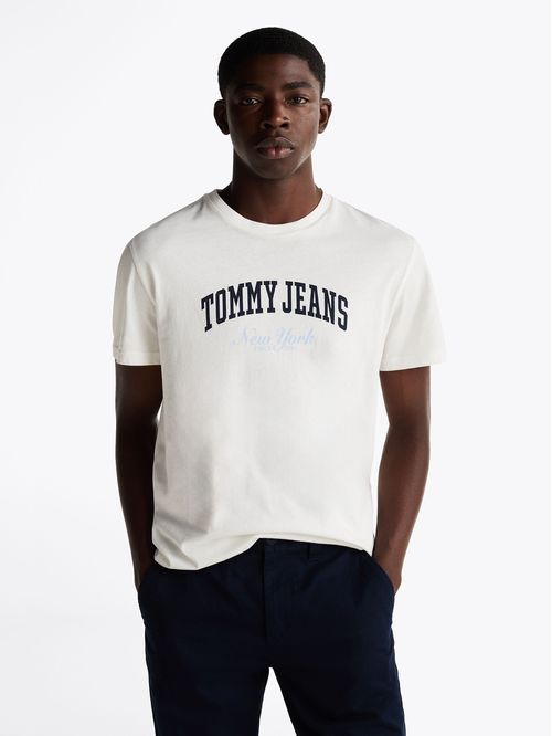 Polera Varsity Slim Fit Con Logo