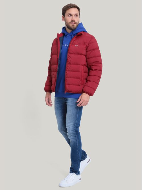 Parka Acolchada Packable Con Logo
