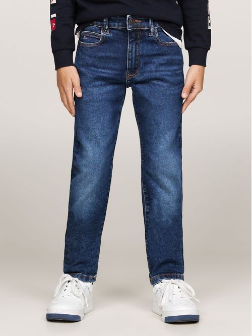 Jeans Rectos Desteñidos