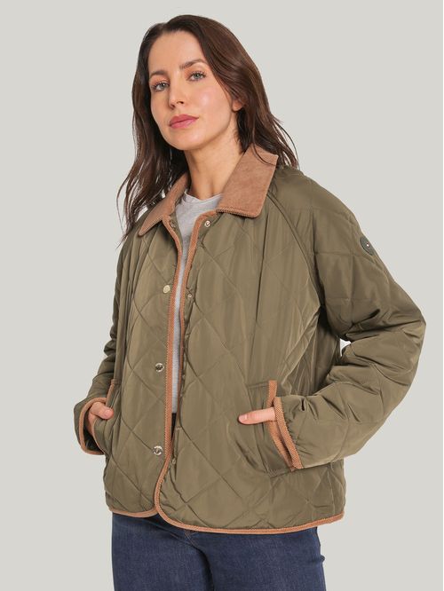 Chaqueta Quilted Reversible