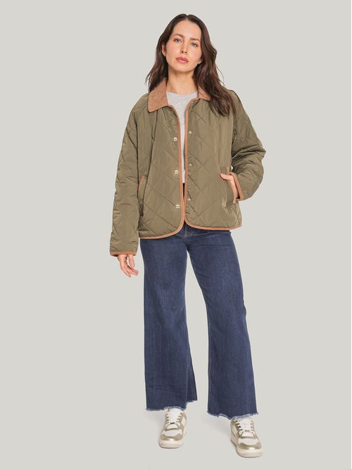 Chaqueta Quilted Reversible