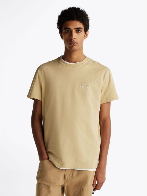 Polera Con Logo Signature Bordado