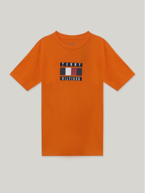 Polera De Niño Global Stripe Block