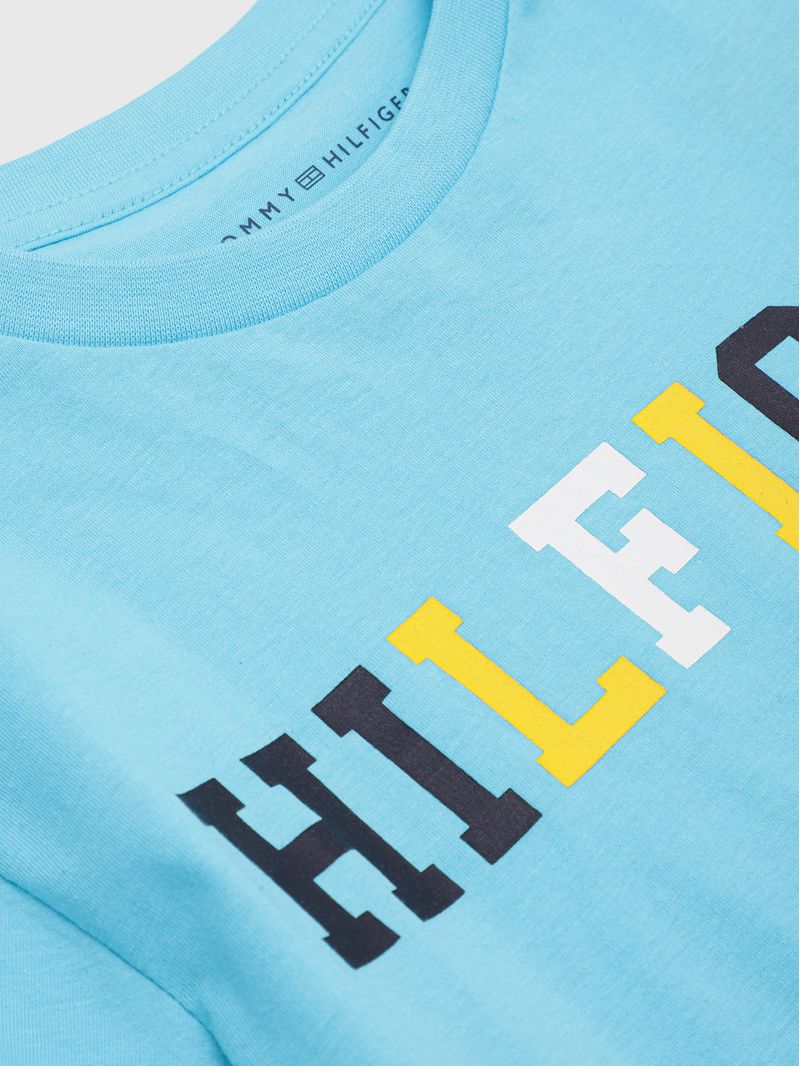 Polera-De-Niño-Con-Logo-Multicolor