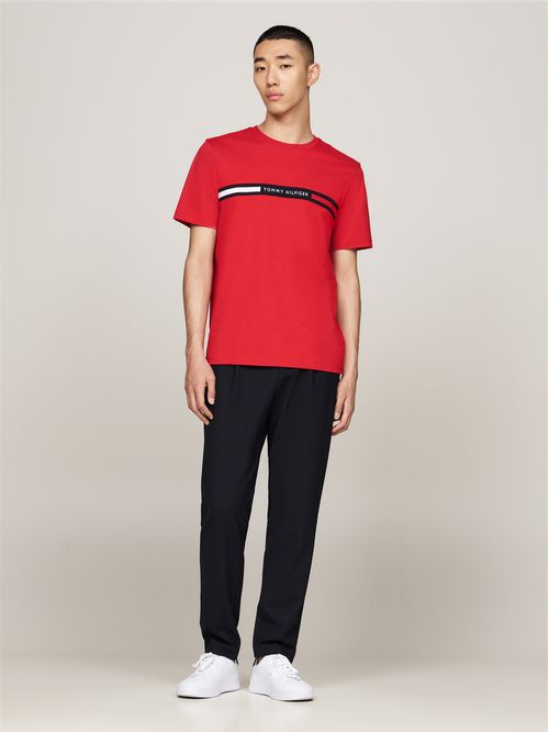 Polera Chest Insert Logo