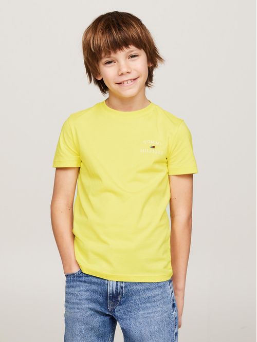 Polera C-Neck Con Logo