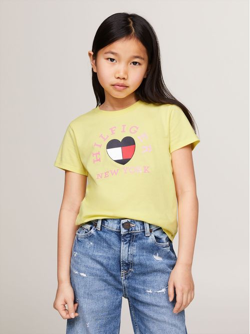 Polera Con Logo De Corazon Vinyl