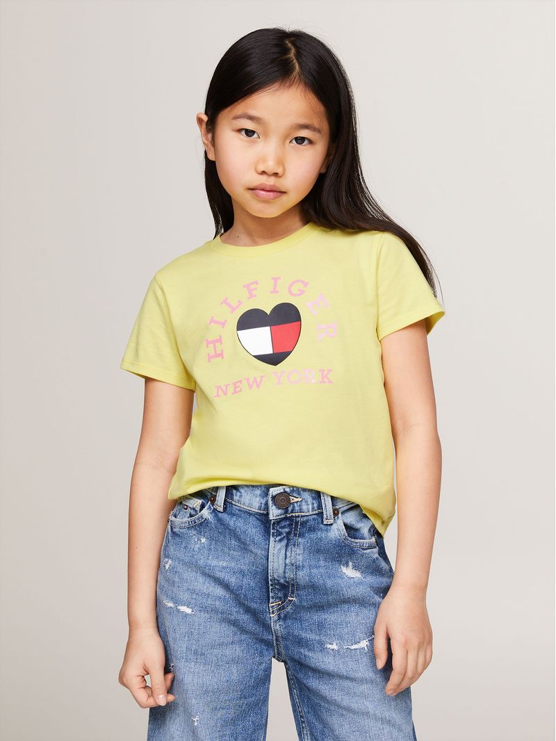 Polera-Con-Logo-De-Corazon-Vinyl