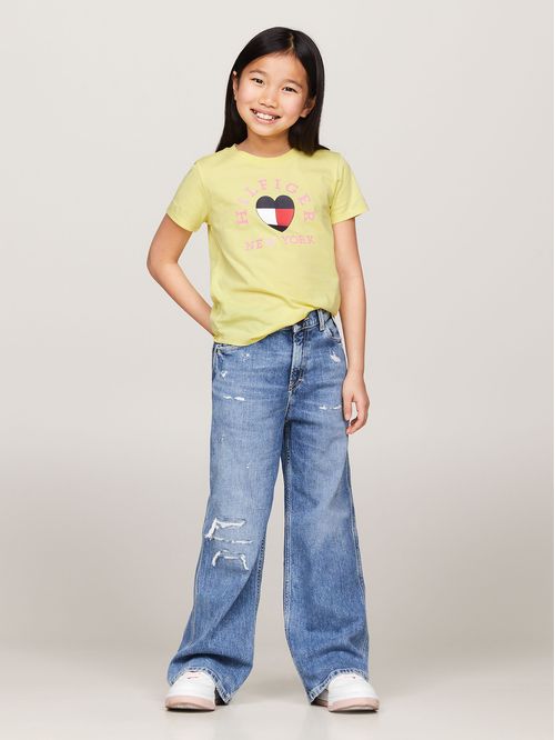 Polera Con Logo De Corazon Vinyl