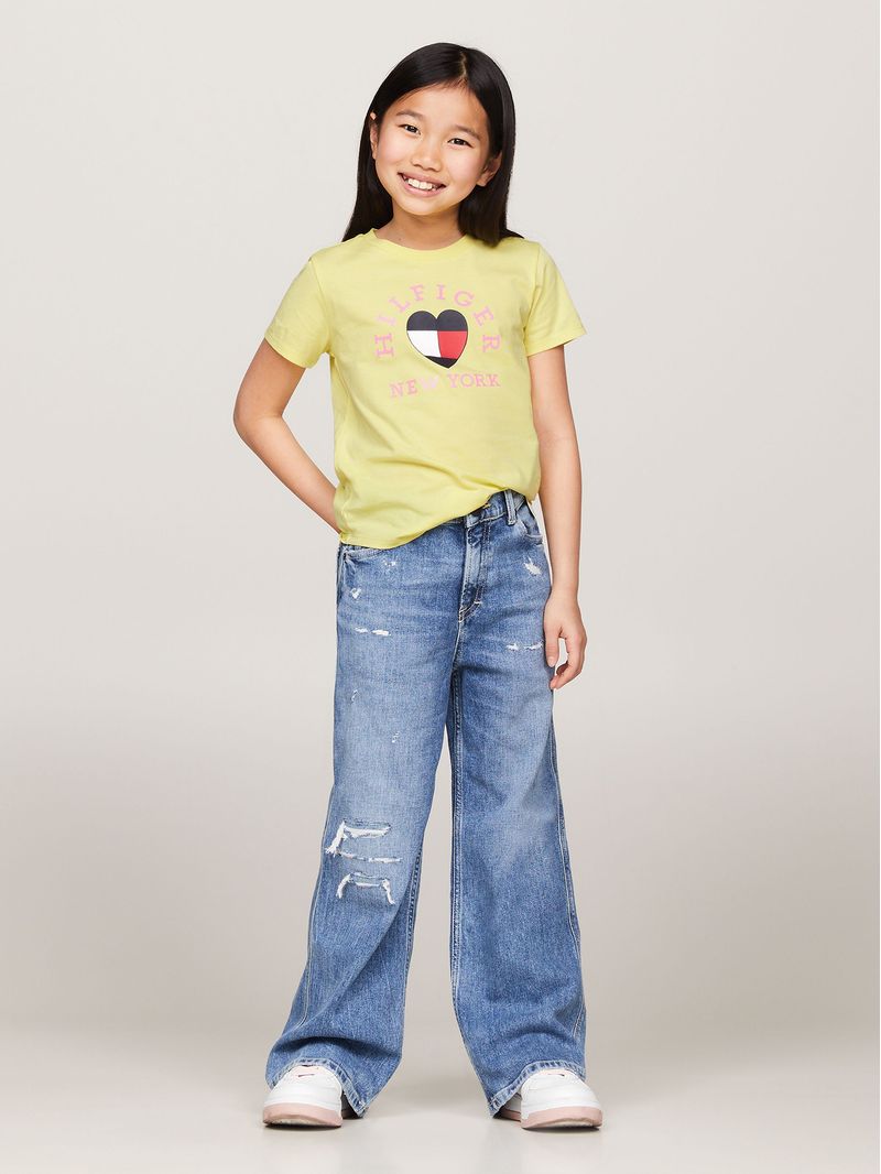 Polera-Con-Logo-De-Corazon-Vinyl