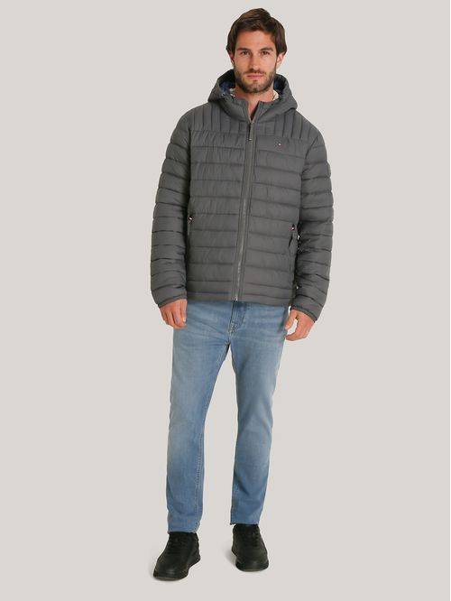 Parka Weight Quilted Colorblock
