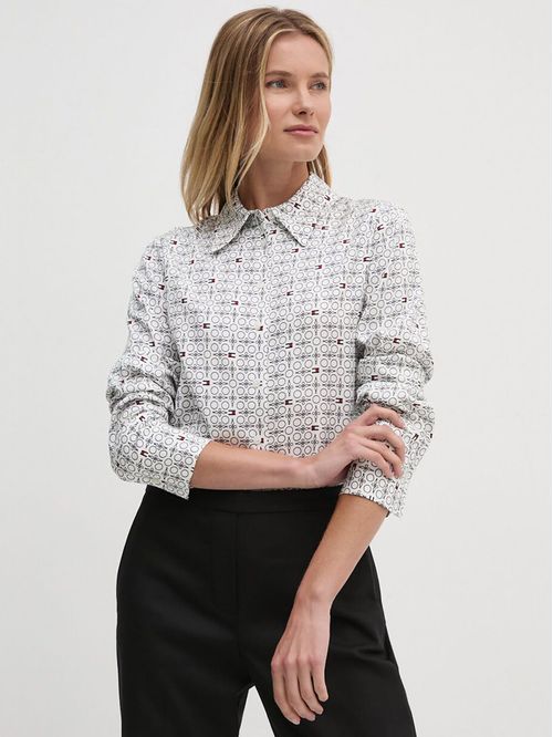 Camisa Fluid De Viscosa A Rayas
