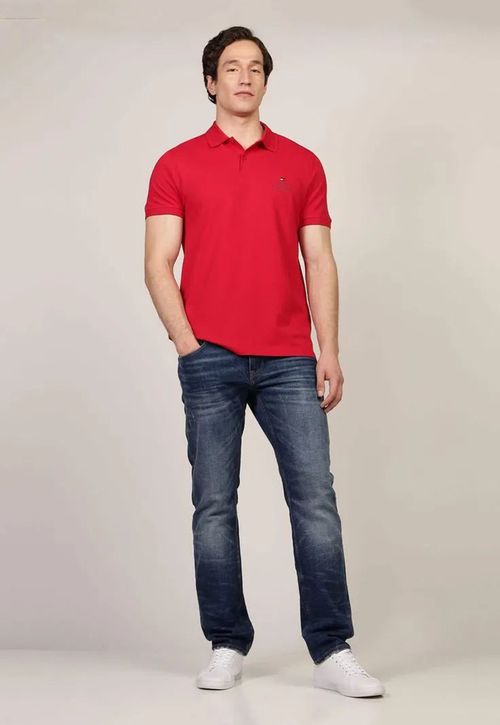 Polo Ic Stack Con Logo Regular Fit