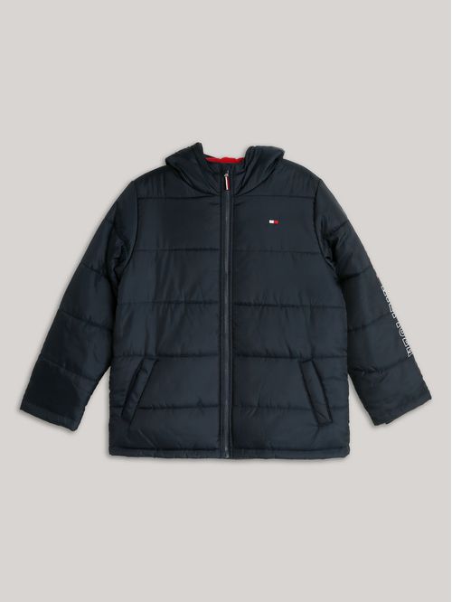 Parka Puffer para Niño acolchada con logo