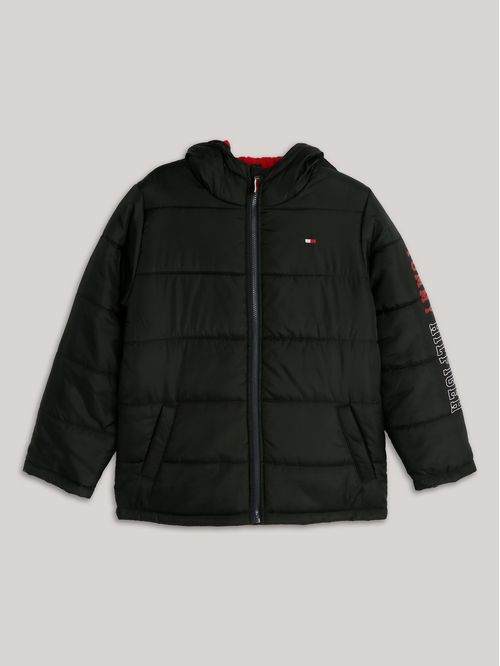 Parka Puffer para Niño acolchada con logo