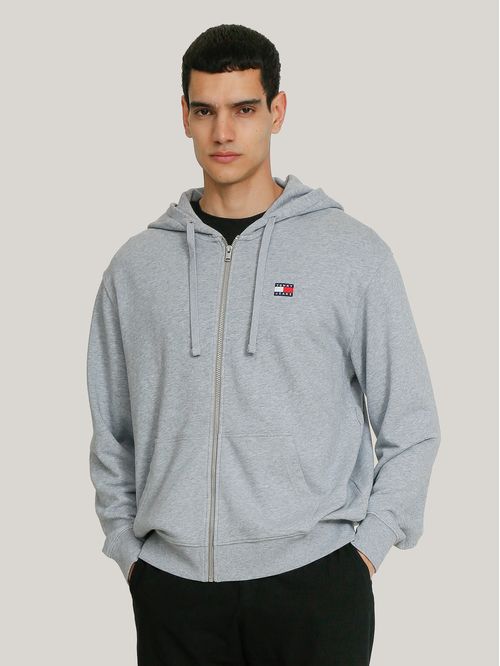Polerón Hoodie Solid Con Cierre