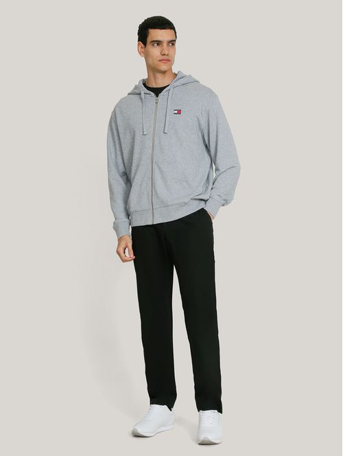 Polerón Hoodie Solid Con Cierre
