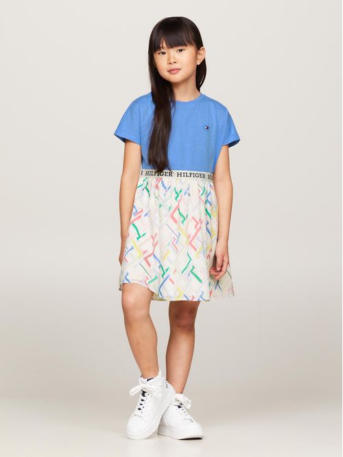 Vestido Print Con Monogram