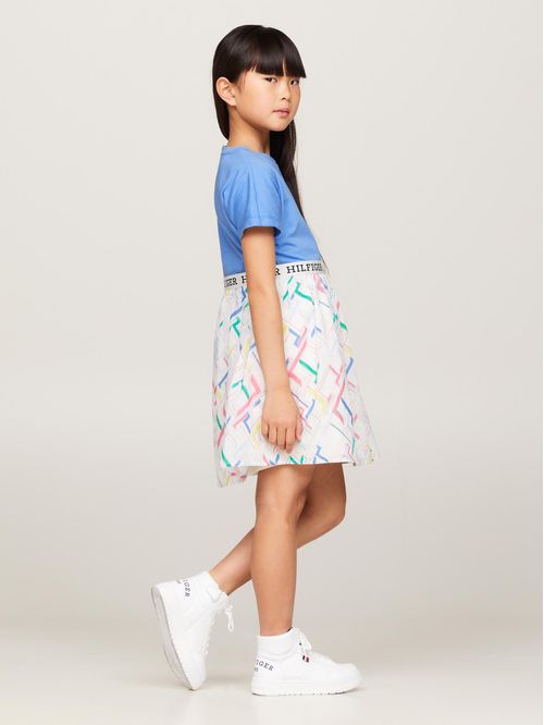 Vestido Print Con Monogram