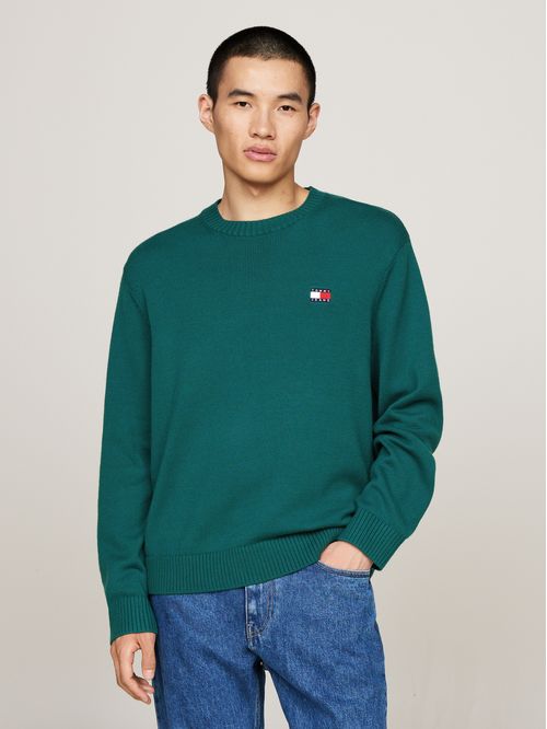 Sweater Con Logo De Parche