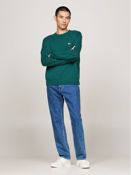 Sweater Con Logo De Parche