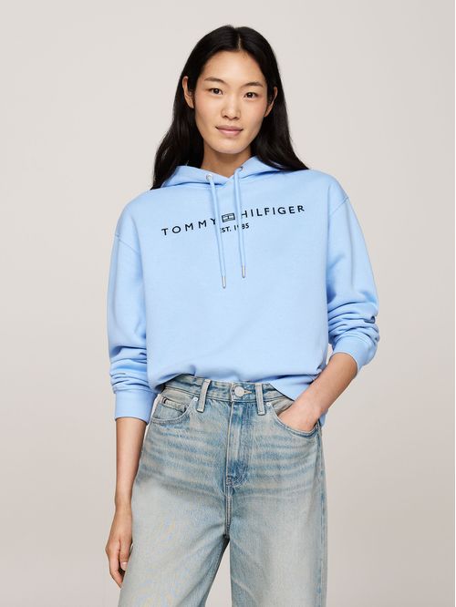 Polerón Hoodie Con Logo Bordado