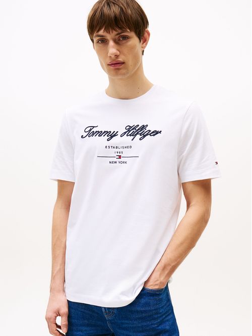 Polera Con Script Logo