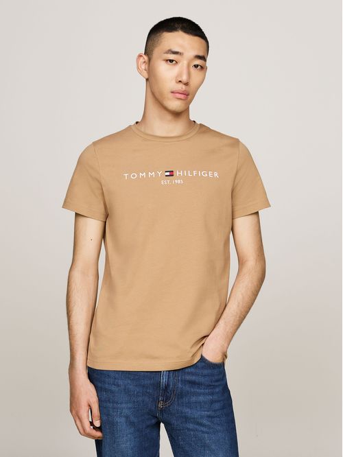 Polera Organic Cotton Con Logo Slim Fit