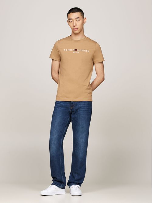 Polera Organic Cotton Con Logo Slim Fit