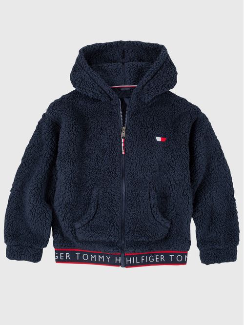 Polerón De Niñas Hoodie Sherpa Solid