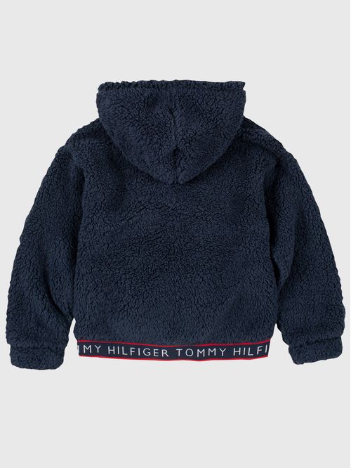 Polerón De Niñas Hoodie Sherpa Solid