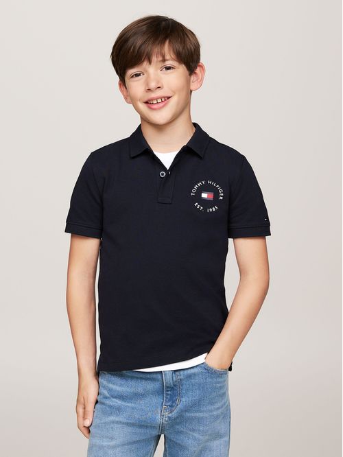 Polo De Niño Con Logo Náutico