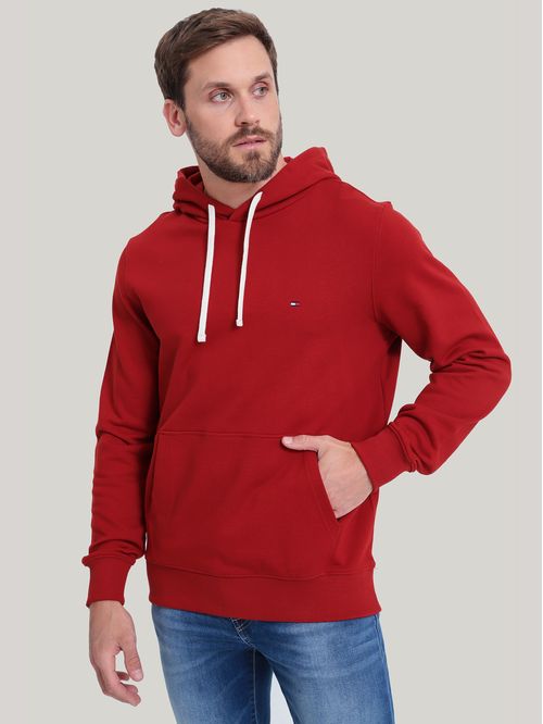 Polerón Hoodie Con Logo Bordado