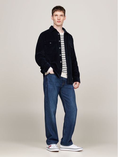 Zapatillas Core Stripe De Cuero