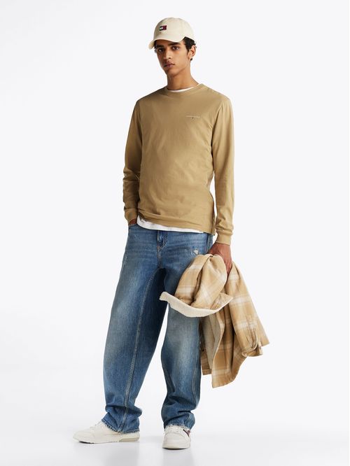 Polera Linear Logo Slim Fit