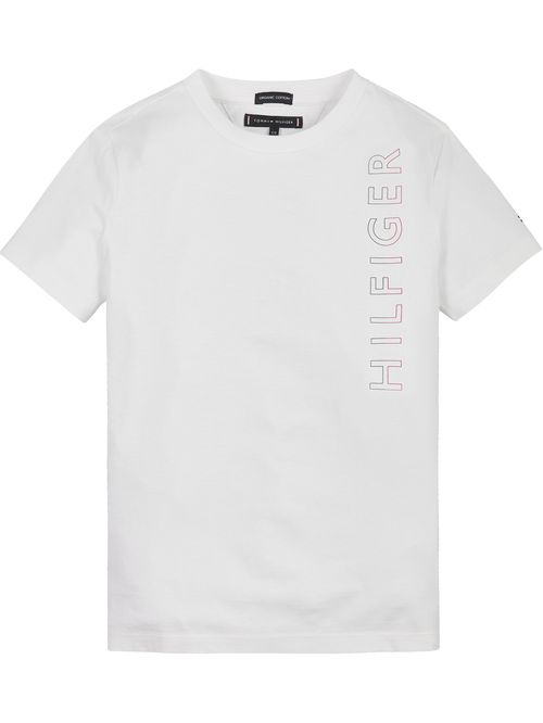 Polera De Niño Con Logo Vertical