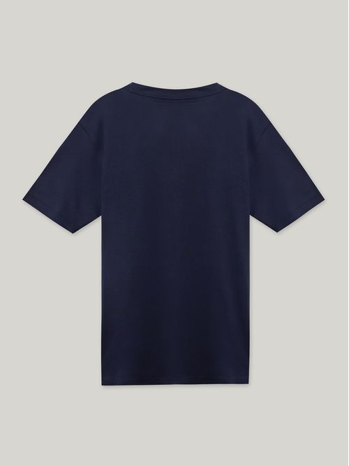 Polera De Niño Varsity Con Logo