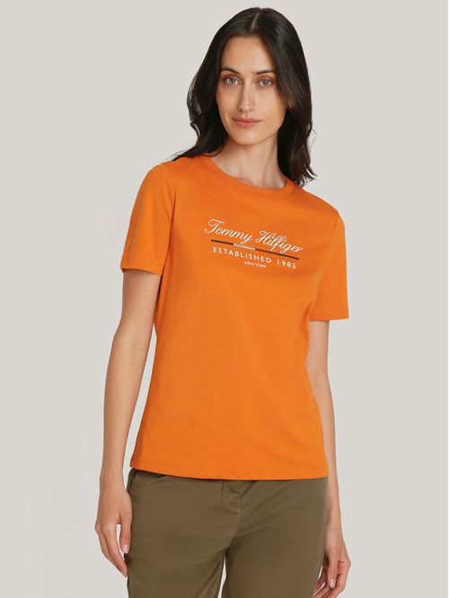 Polera Con Logo Gráfico Script