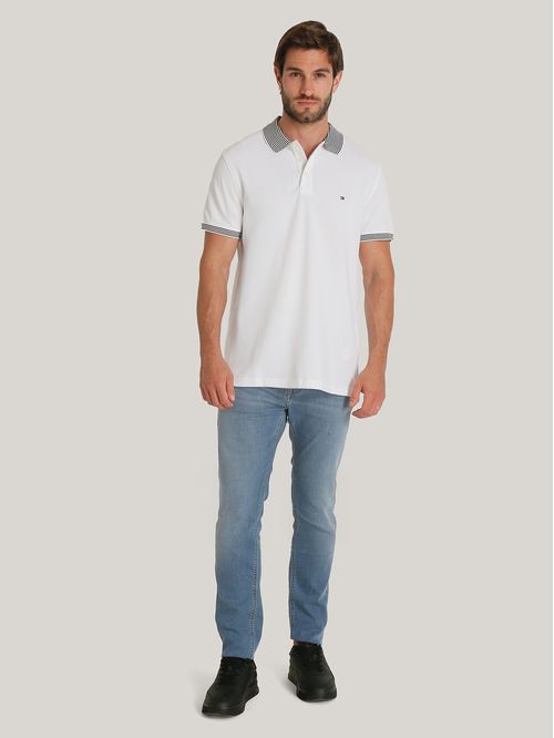 Polo Con Rayas Regular Fit
