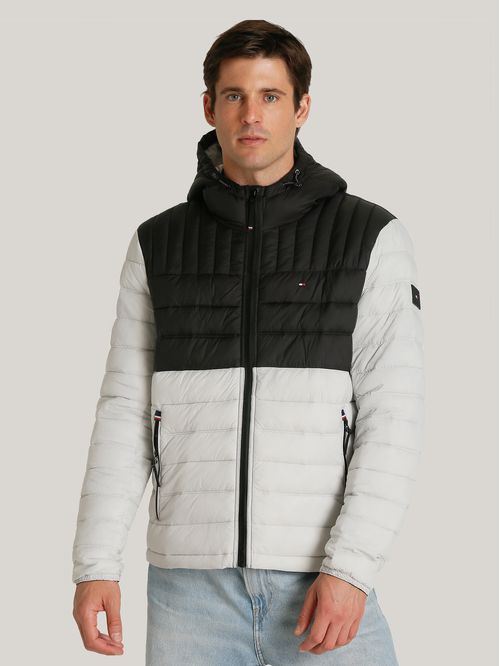 Parka Weight Quilted Colorblock