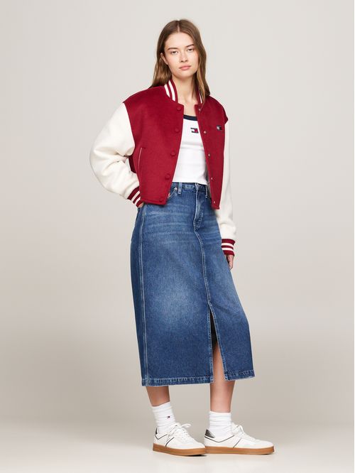 Falda Claire Denim Midi
