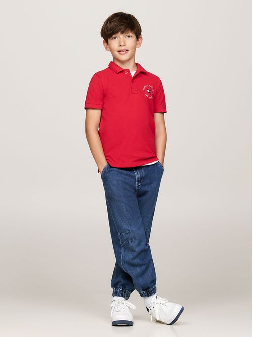 Polo De Niño Con Logo Náutico