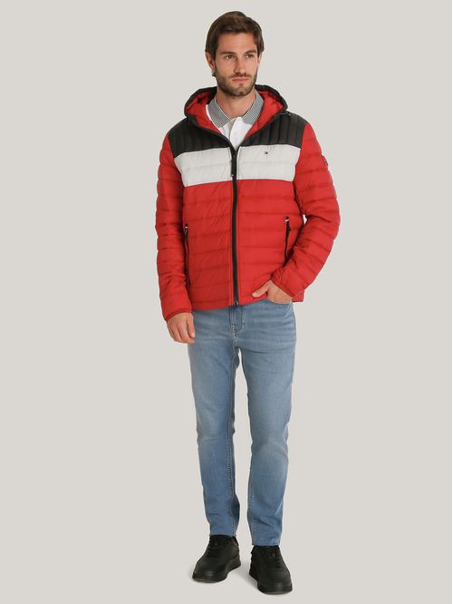 Parka Weight Quilted Colorblock